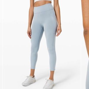 Lululemon Invigorate Leggings - Chambray - Size 6